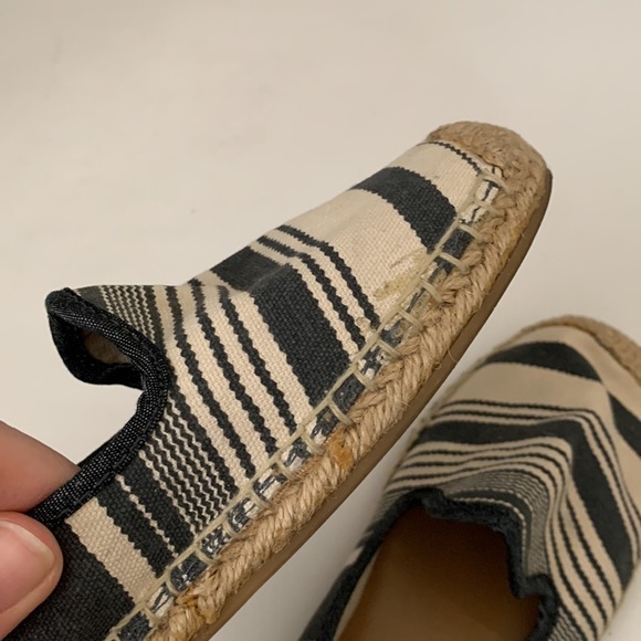 G.H. Bass Canvas Striped Jute Jenna Flats - Picture 8 of 12